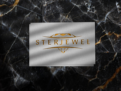 Sterjewel branding clean design icon illustration illustrator jewelery logo minimal product design