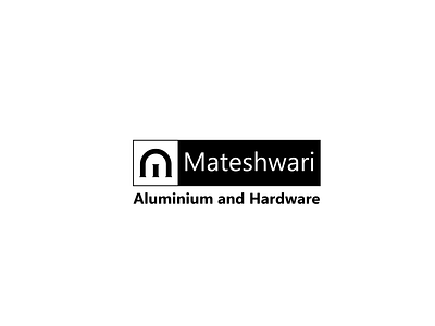 MAH aluminium branding clean design hardware icon illustration illustrator logo manufacturer minimal pipes