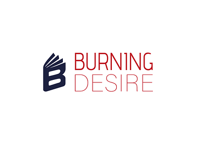 Burning Desire author book podcast book review brand identity branding clean design icon illustration illustrator logo minimal