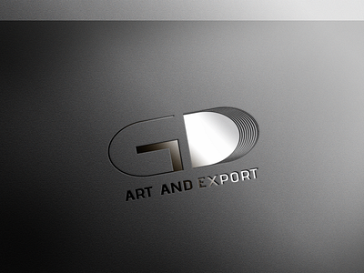 GD Art And Export branding clean design icon illustration illustrator logo minimal