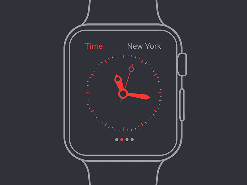 Apple Watch - Choice of color animation animation apple gif watch