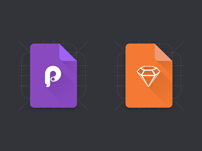 Material Icons - principle sketch