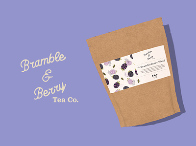 Bramble and Berry branding graphic design logo mockup packaging packaging design