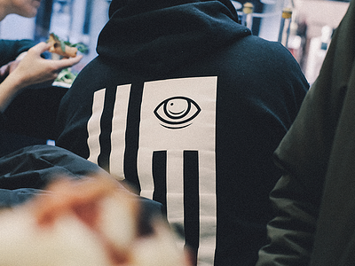 Sleepless Hoodie badge brand branding clean clothing graphic design hoodie logo merch minimal typography