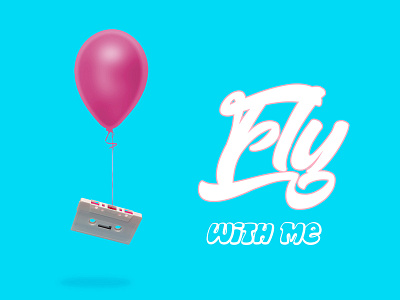 Fly With Me design flywithme graphic design photoshop srstudios talismanicstudio