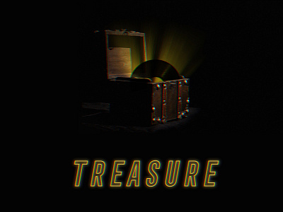 Treasure design graphic design photoshop poster sr studios talismanicstudio treasure