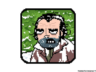 Pixel Daily's #1 16bit 8bit aseprite minimal movie pixel pixelart pixelartist theshining