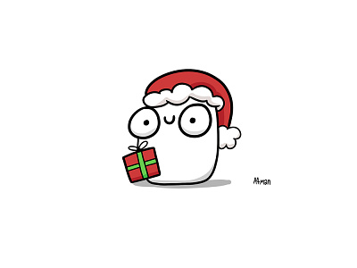 Christmas Marshmallow character christmas comic comic strip comics cute funny marshmallow webcomic webtoon