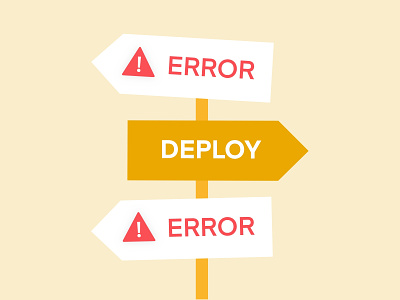 Error > Deploy b2b deploy developer directions illustration this way