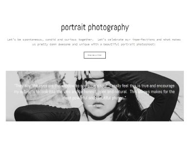 portrait photography by lilywatson on Dribbble