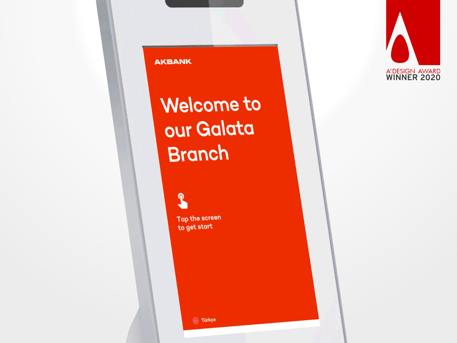Akbank Queue Management System Interaction Design animation bank banking banking app clean finance interaction interface machine simple ticket ui ux