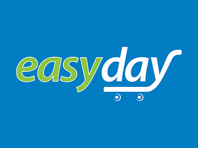 Easyday Logo branding concept corporate identity easyday logo design retail visual design visualisation