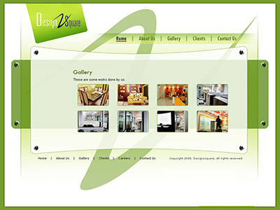 Designzsquare Website Gallery Page collection gallery homepage landing page