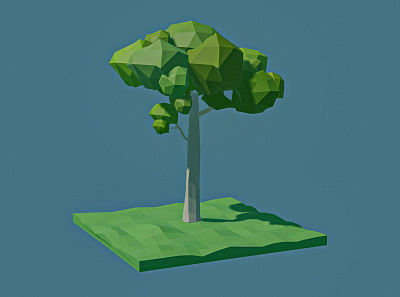 Low Poly Tree 3d 3ddesign 3dmodel lowpoly lowpolydesign