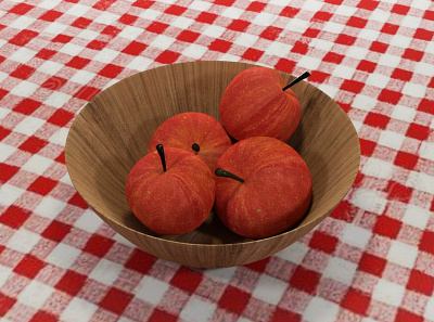 Bowl of Apples 3d 3ddesign 3dmodel blender