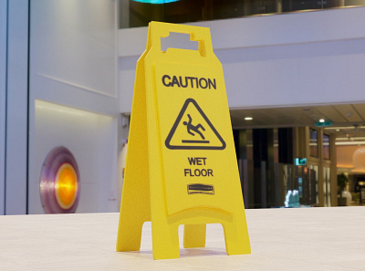 Please be caution! 3d 3ddesign 3dmodel blender