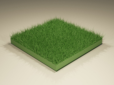 Isometric Grass Plane 3d 3ddesign 3dmodel blender design lowpoly