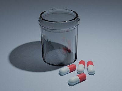 3D Meds 3d 3ddesign 3dmodel blender design illustration lowpoly