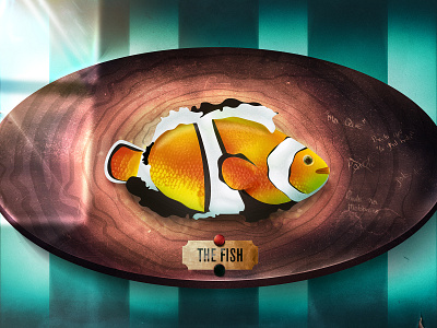 The Unwanted Singing Fish fish illustration motion graphics photo manipulation