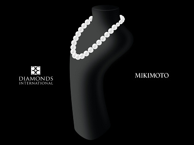 Diamonds International Mikimoto Projection Mapping diamonds international jewellery malta maltese mikimoto pearls projection mapping tigne video projection