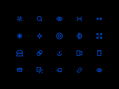 ICON SET / PB.23 / HMA design icon icon set interface product design ui
