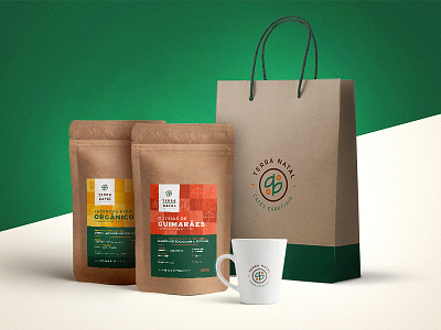 Terra Natal | Premium Coffee brand branding cafe coffee logo pack packing