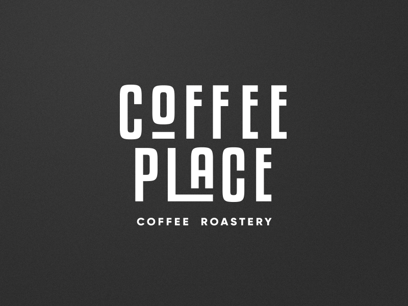 Brand proposed for Coffee Place brand branding cafeteria coffee illustrator logo mark