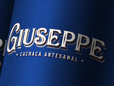 Giuseppe | Label application beverage brand branding cachaça classic heritage label logo