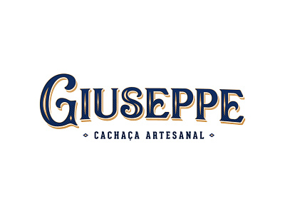 Giuseppe Cachaça Artesanal beverage brand branding cachaça classic heritage label logo