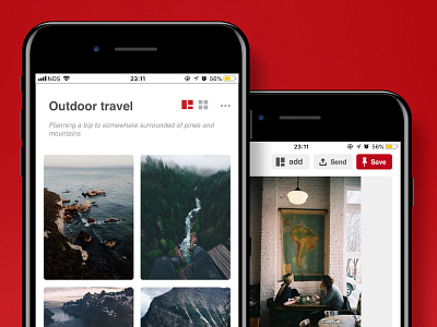 Pinterest MoodBoard | Mobile inspiration ios mobile moodboard responsive ui ux