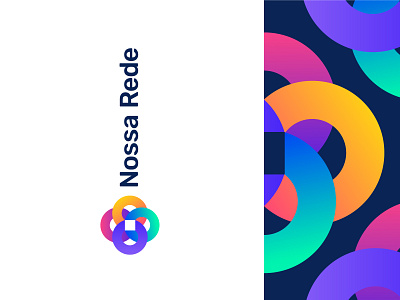 Nossa Base brand brand identity branding colour design icon logo symbol visual
