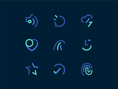 Icon Set animation app brand design flat icon icons icons set iconset logo sketch ui