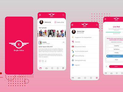 Eagle voice App design