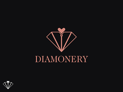 Diamond jewelry logo design / branding