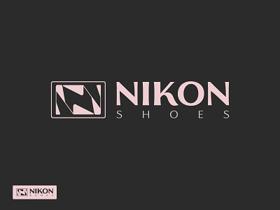 Nikon shoes logo design brand branding company design fashion female footwear heel heels identity letter logo logo and branding mark monogram n print shoe shoes women