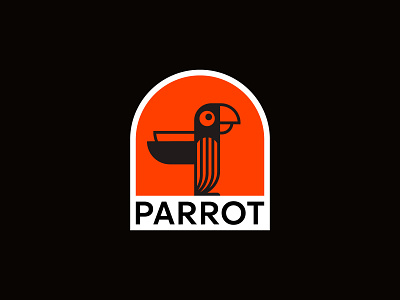 PARROT logo design animal art bird birds brand branding design geometric icon identity illustration logo macaw mascot minimal parrot print symbol type vector
