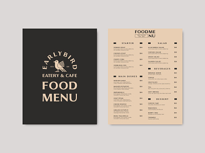 Cafe Menu Designs Themes Templates And Downloadable Graphic Elements On Dribbble