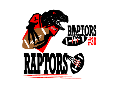 The Raptors branding illustrator logo sports sports logo team logo typography