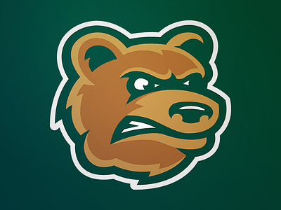 Kodiaks baseball bear bears kodiaks logo sports