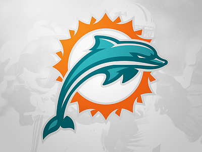 Dolphins concept dolphins football miami nfl sun