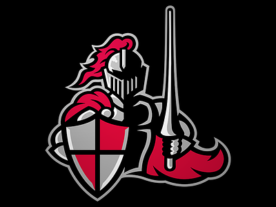 Knights jowst knights logo medieval shield sports
