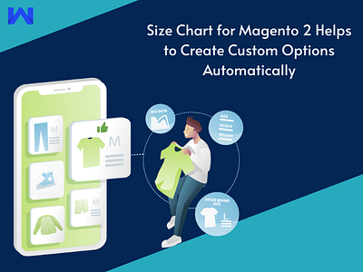 Size Chart for Magento 2 Helps to Create Custom Options Automati magento magento 2 size chart magento 2 size chart extension magento 2 size chart module