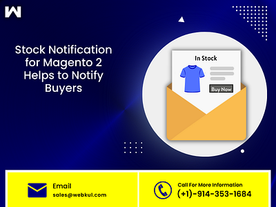 Stock Notification for Magento 2 Helps to Notify Buyers magento 2 low stock notification magento 2 stock notification