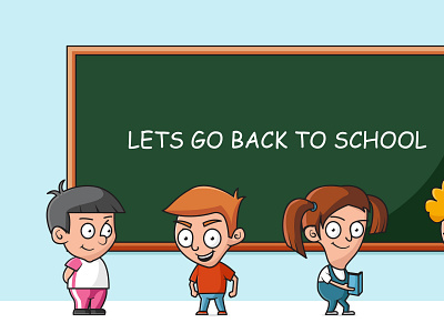 Back to school illustration