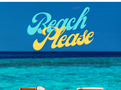 beach please design icon illustration photography