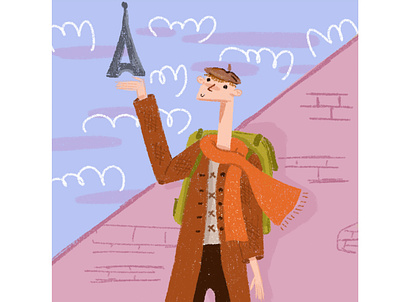 Paris! art artist digitalart illustration illustration art illustrations photoshop