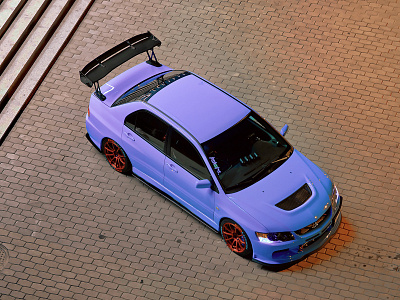 Mitsubishi Evolution IX photoset