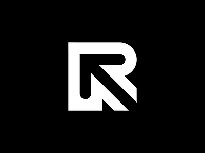 R Monogram V3 daily logo challenge design graphic design logo logo design minimal design modernist design monogram r