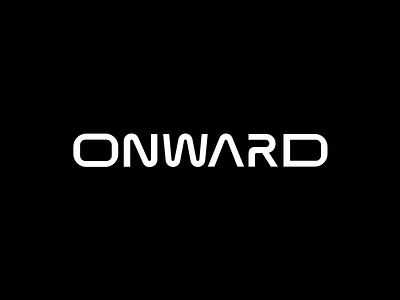 Onward Logotype daily logo challenge lettering logo logotype onward