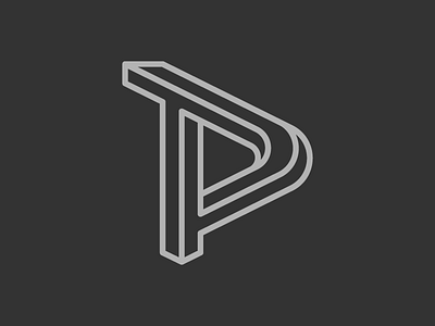 T&P 3 design graphic design logo modernist logo p t t logo tp